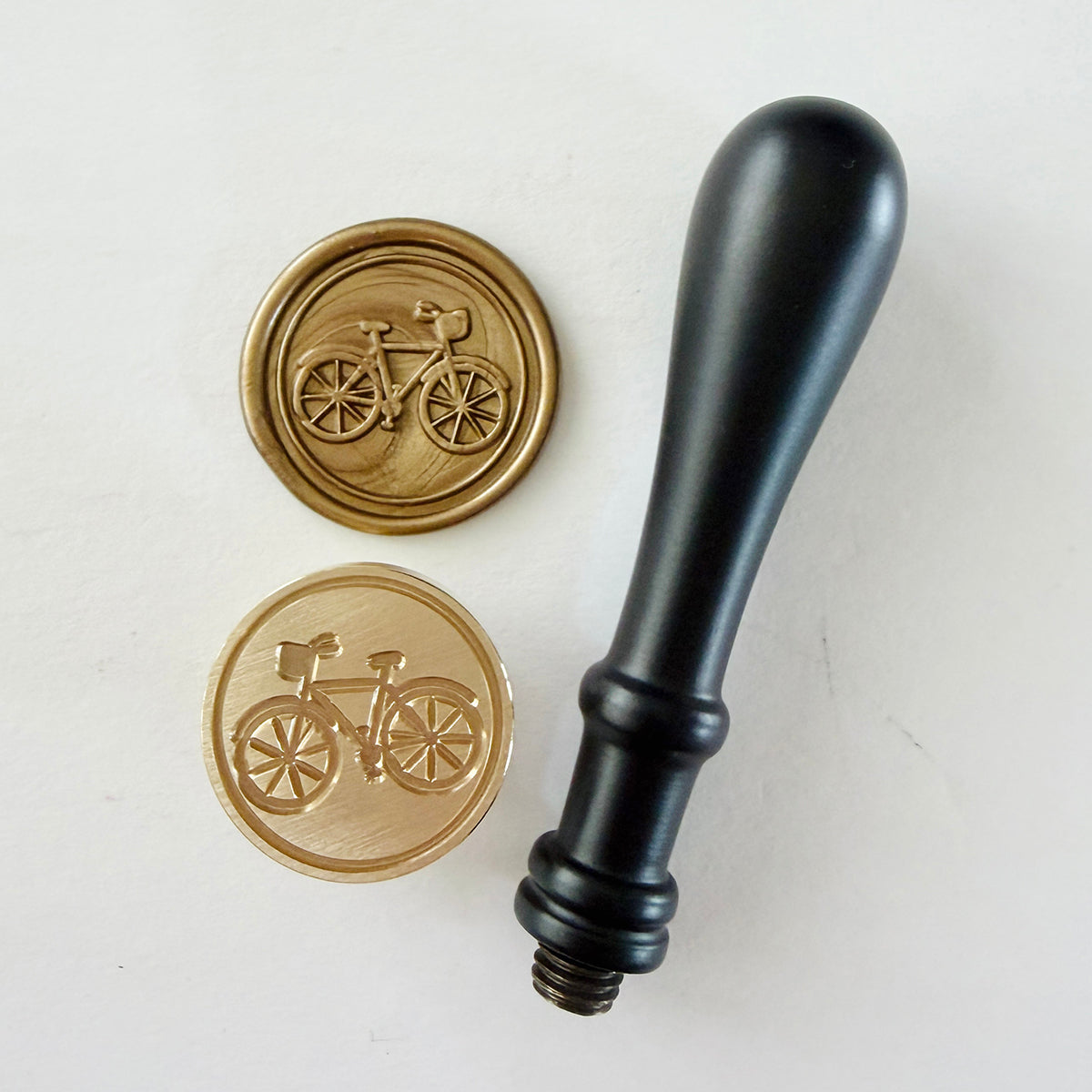 Summer Bicycle Wax Seal Stamp