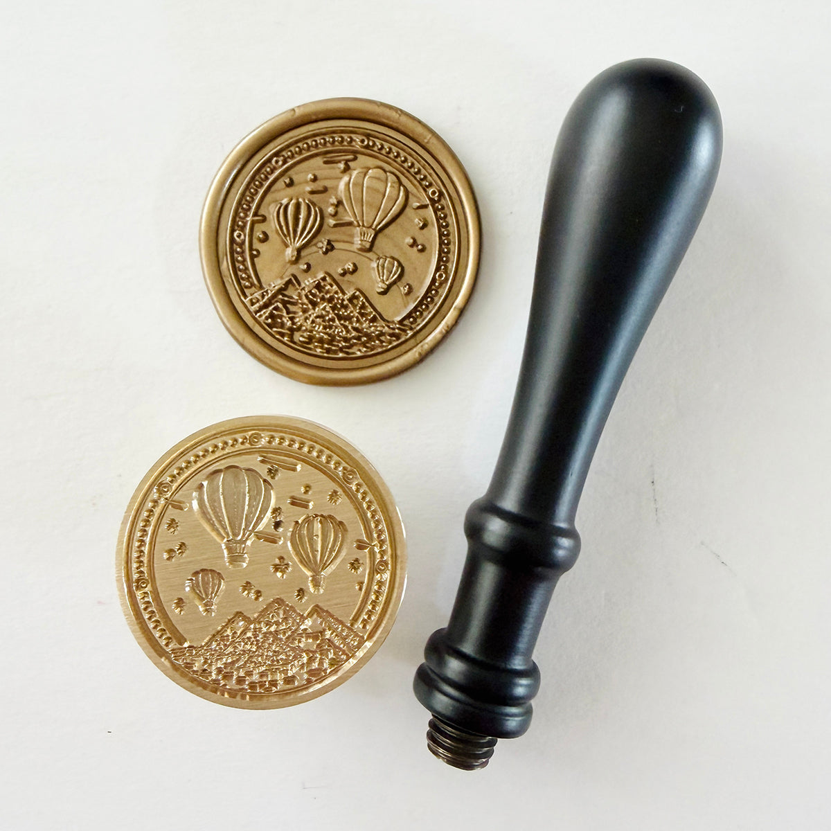 Teotihuacan Hot Air Balloon Ride  Wax Seal Stamp