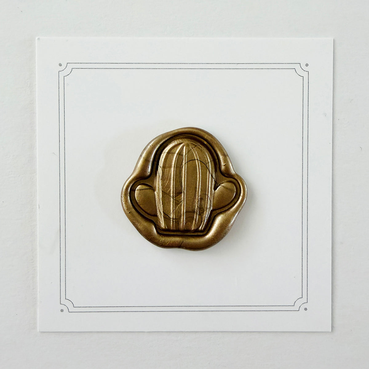 Сactus Wax Seal Stamp 3-D