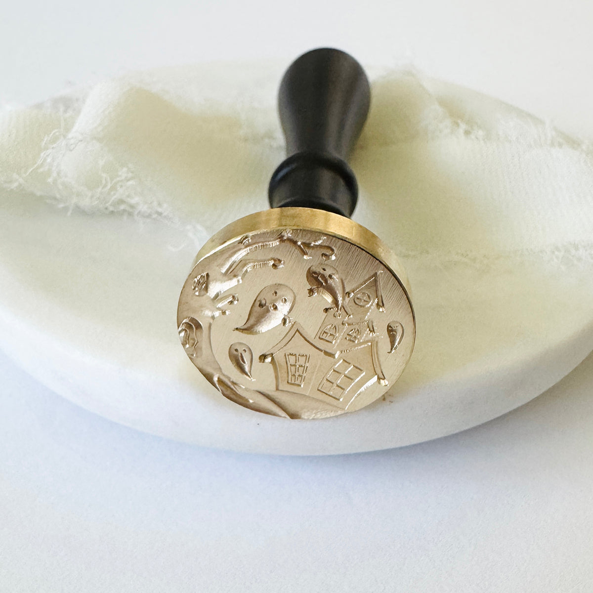 Haunted House Wax Stamp 3-D