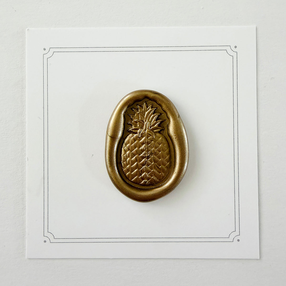 Pineapple Wax Seal Stamp 3-D