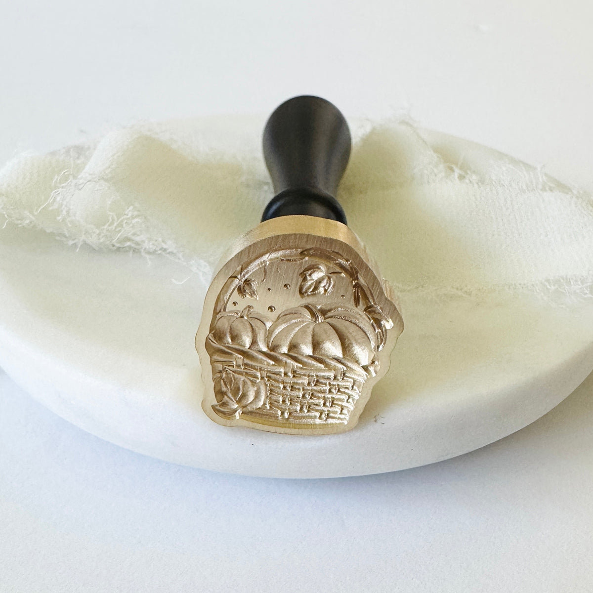 Harvest Basket Wax Stamp 3-D