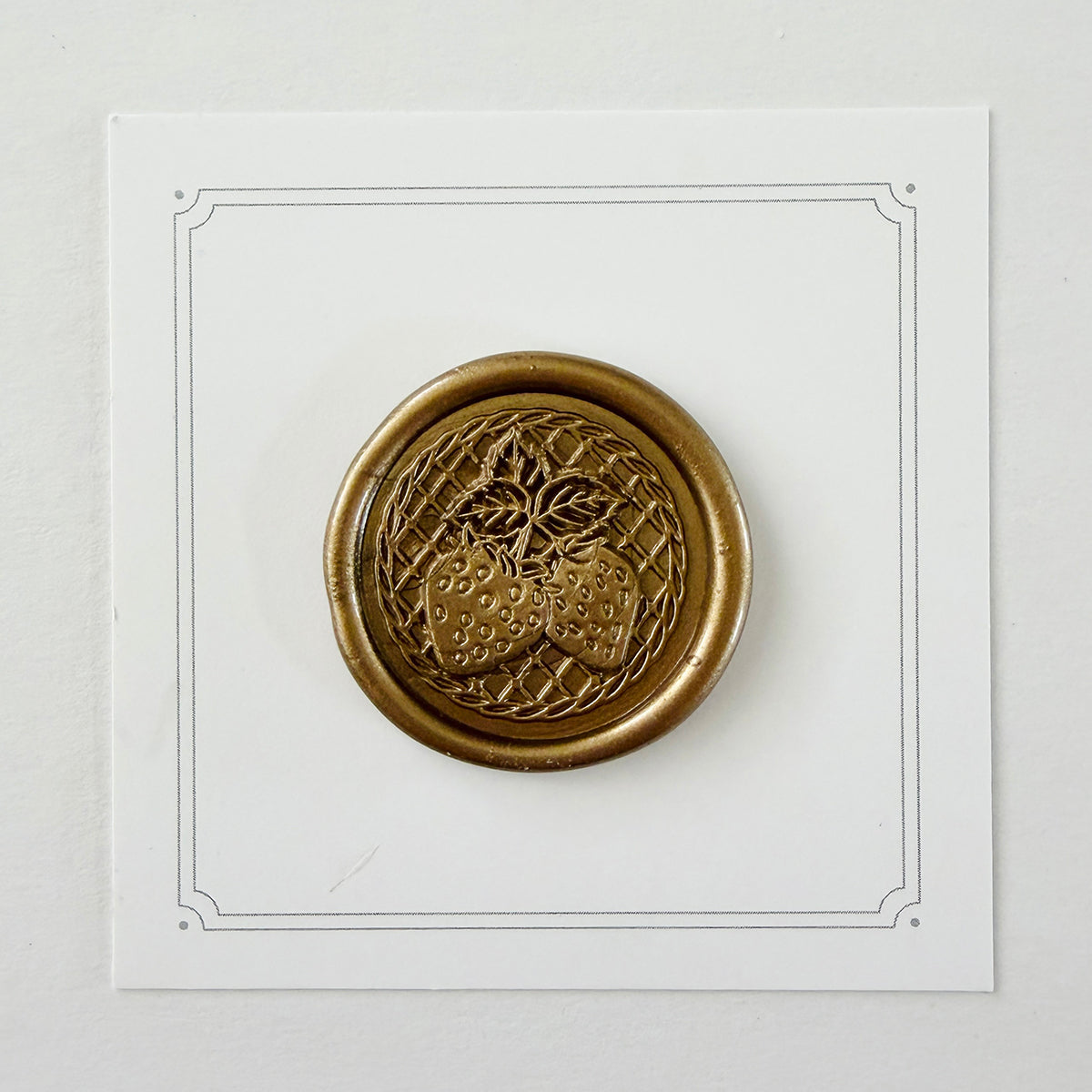 Strawberry Lace Wax Seal Stamp