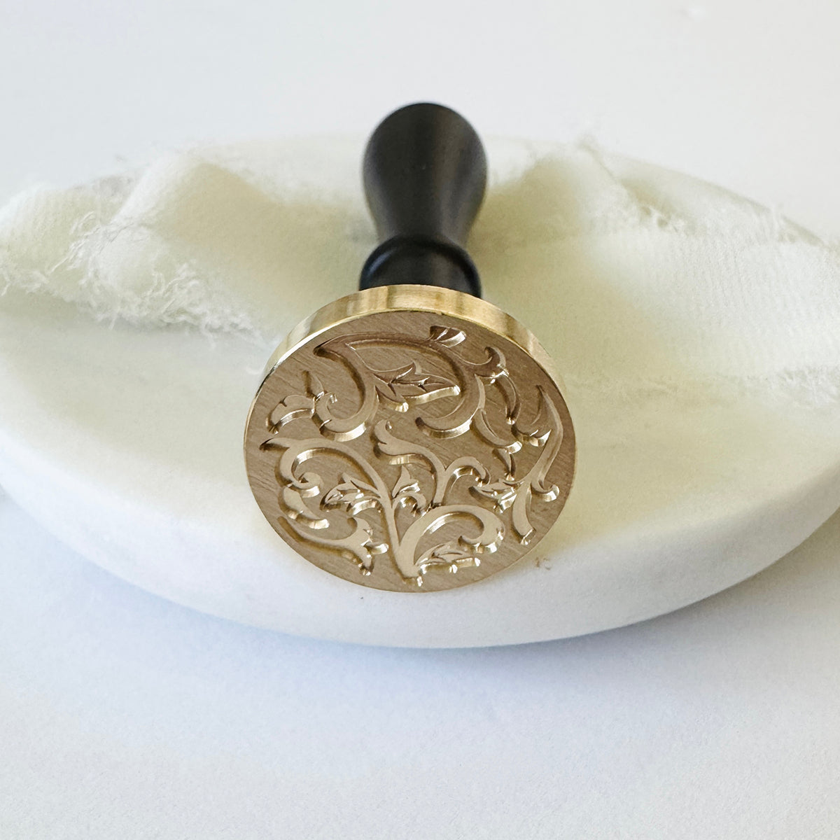 Vines and Leaves Wax Stamp
