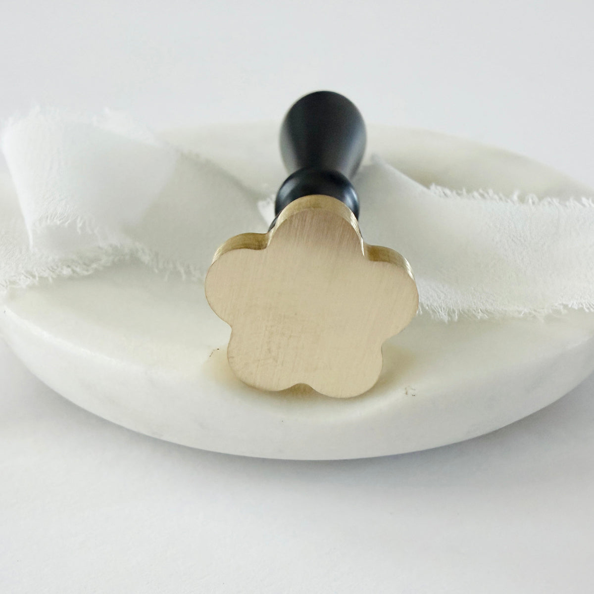Blank Flower Wax Stamp