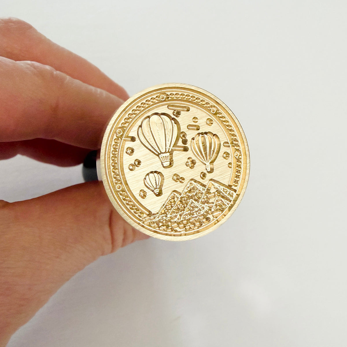 Teotihuacan Hot Air Balloon Ride  Wax Seal Stamp