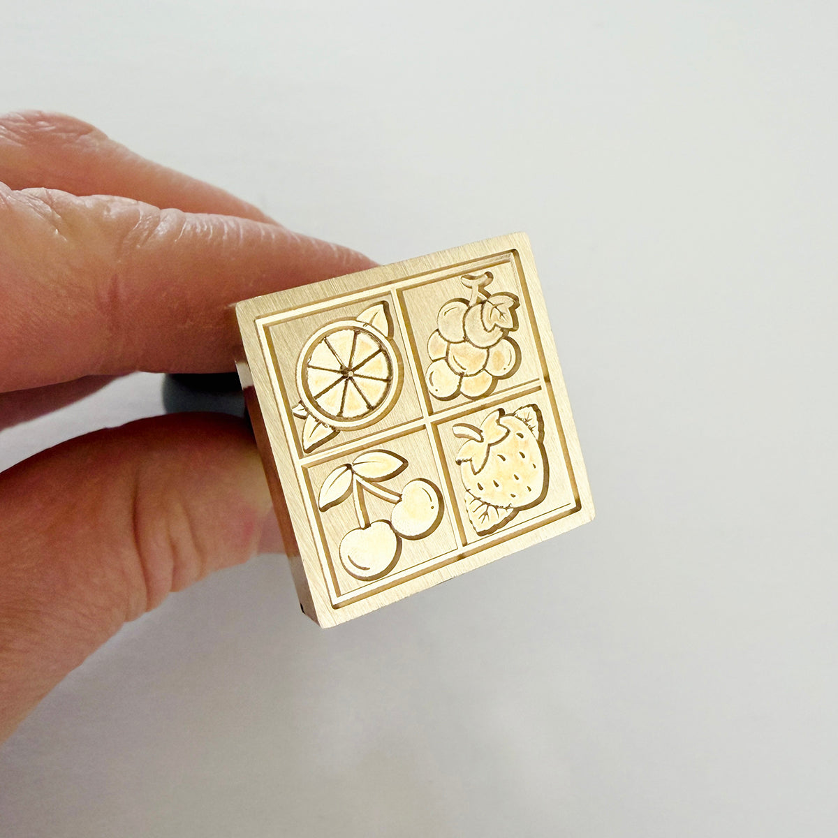 Fruit Grid Wax Seal Stamp