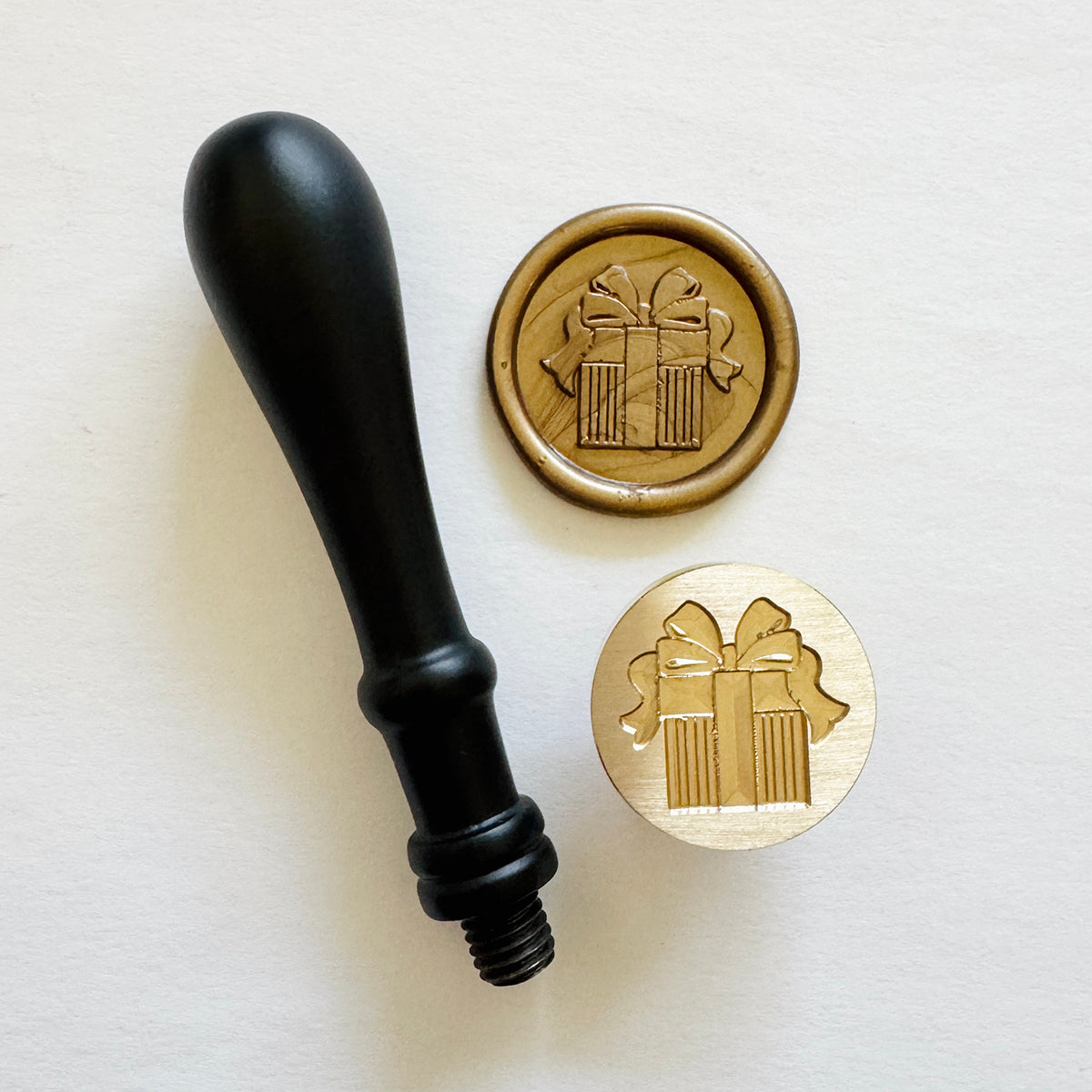 Present Wax Stamp 3-D