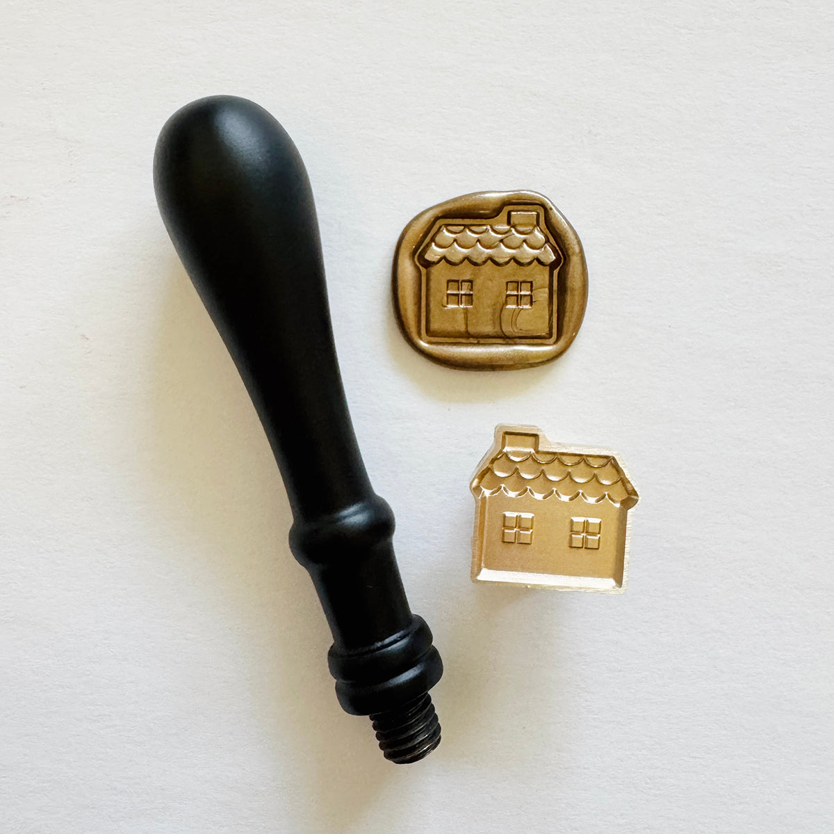 Mini Gingerbread House No. 1 Wax Seal Stamp