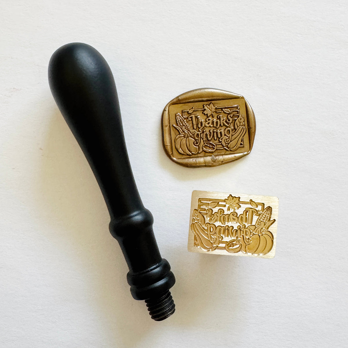 Thanksgiving Sign Wax Stamp