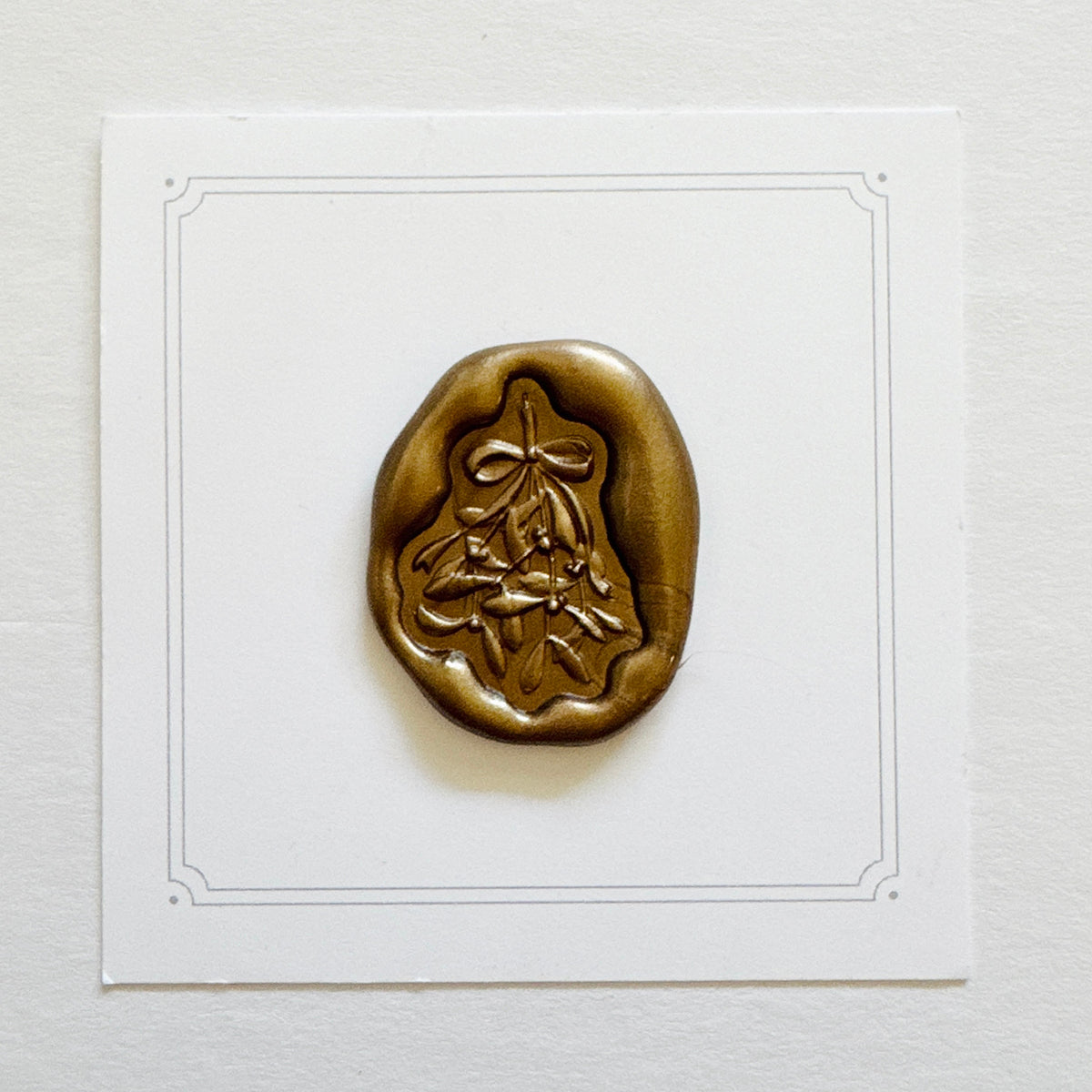 Mistletoe Wax Stamp