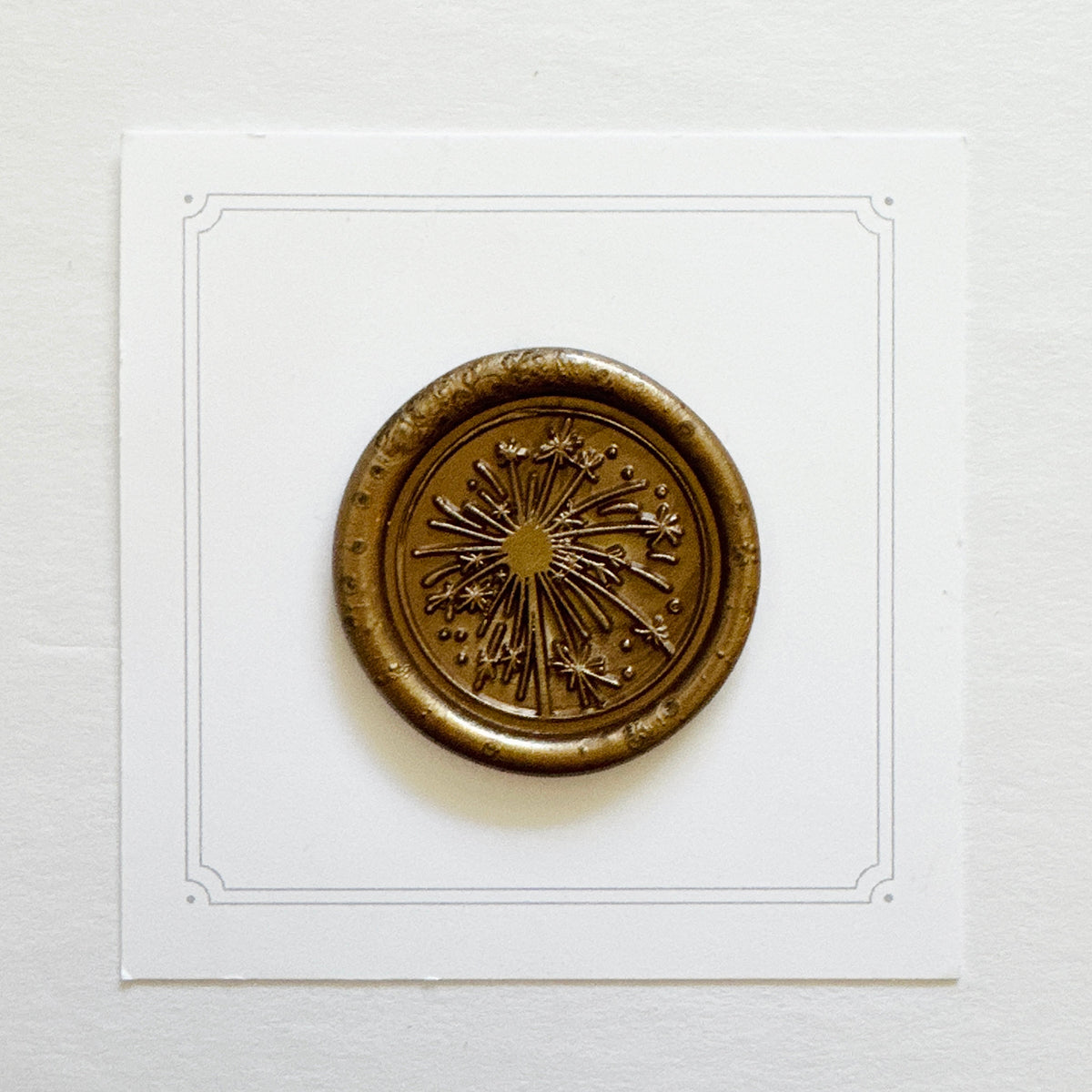 Midnight Sparkler Wax Stamp