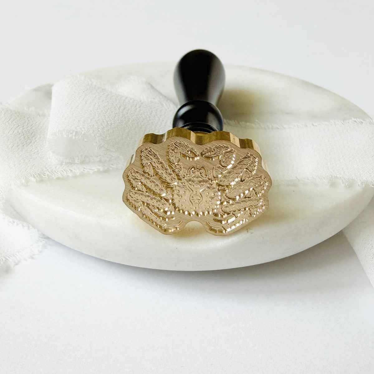 Crab Wax Seal Stamp
