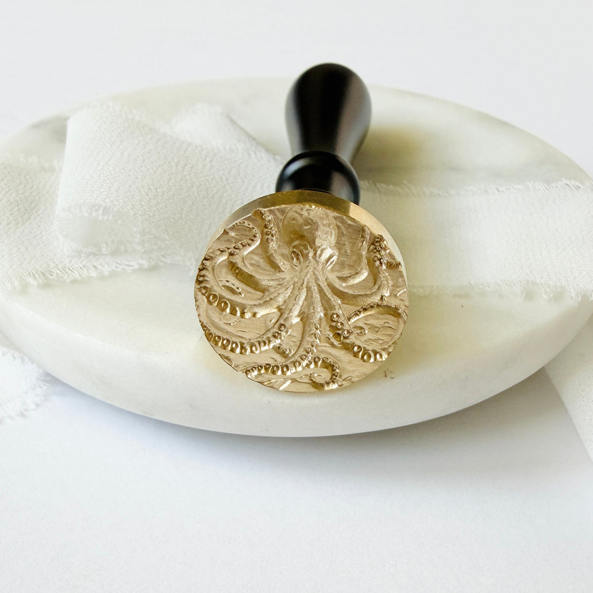 Octopus Wax Seal Stamp 3-D