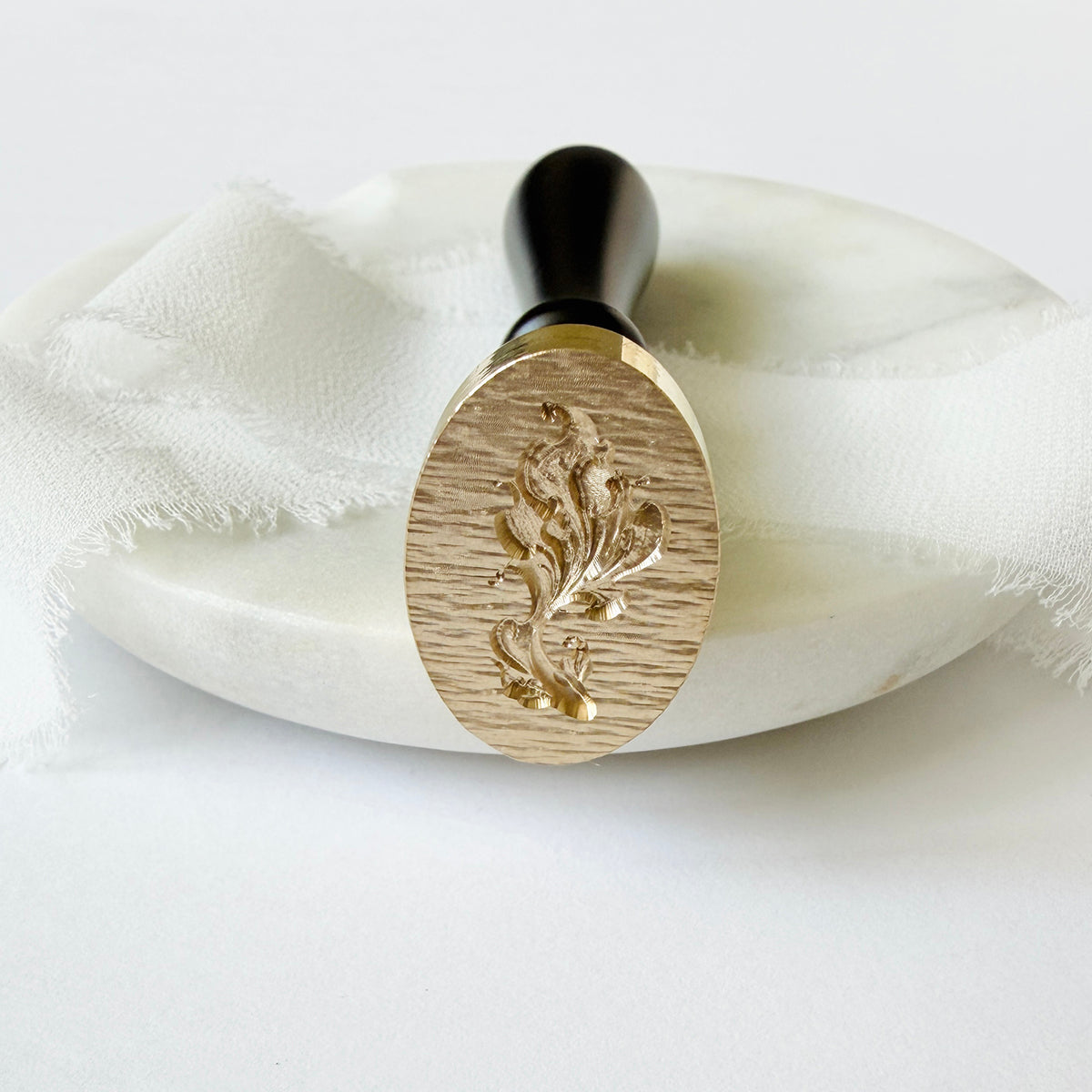 Flowing Fin Goldfish Wax Seal Stamp 3-D