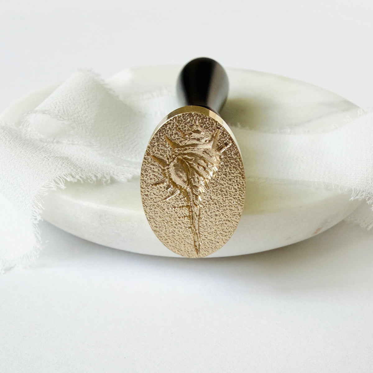 Murex Shell Wax Seal Stamp 3-D