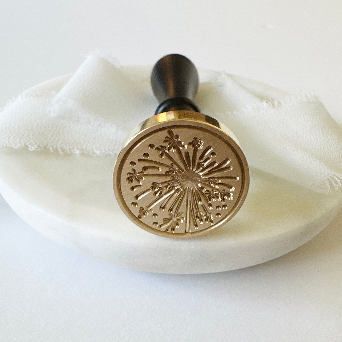 Midnight Sparkler Wax Stamp