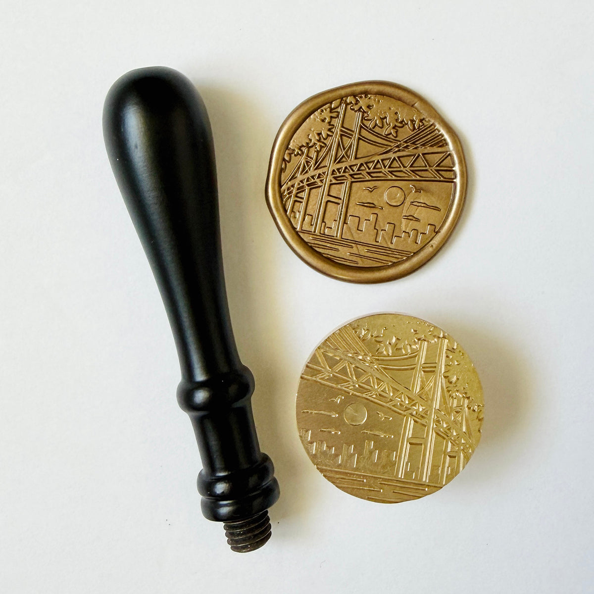 Sunset Bridge Wax Seal Stamp