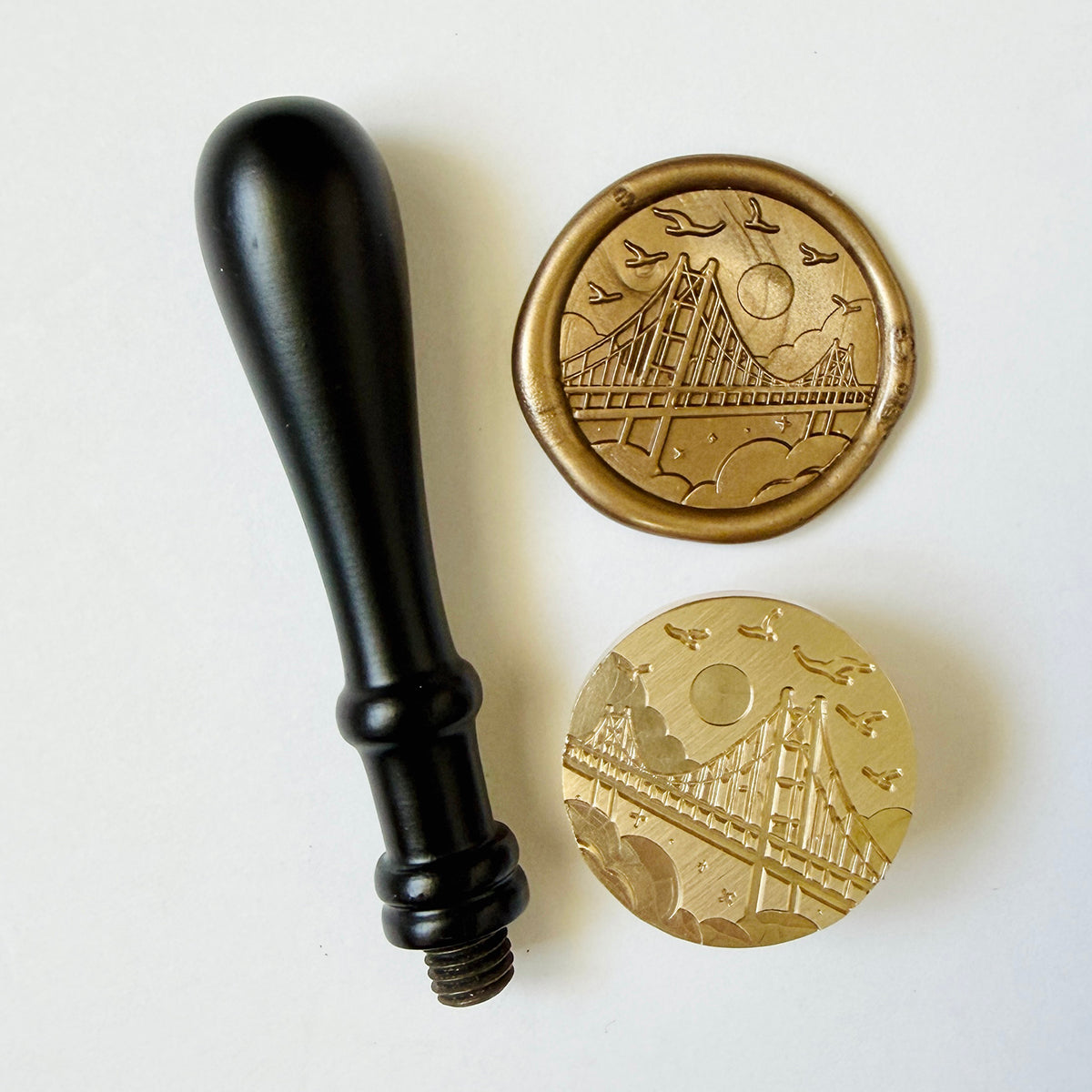 San Francisco Bridge Wax Seal Stamp