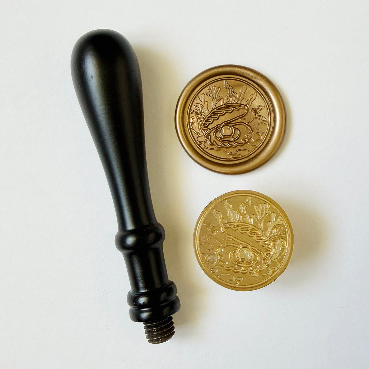 Pearl Oyster Wax Seal Stamp