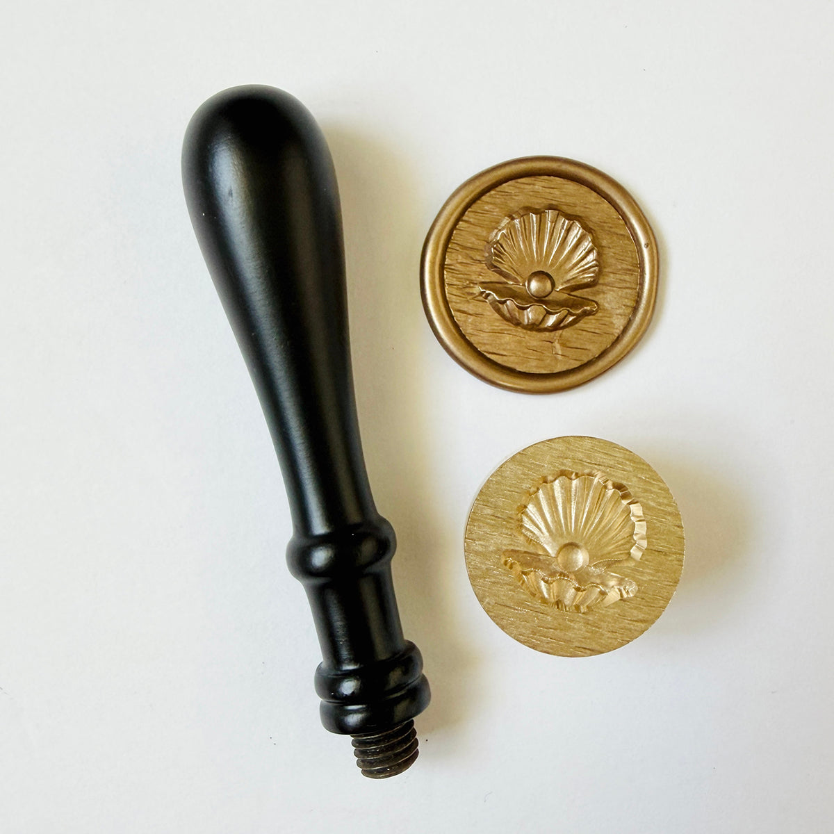 Hidden Pearl Wax Seal Stamp 3-D