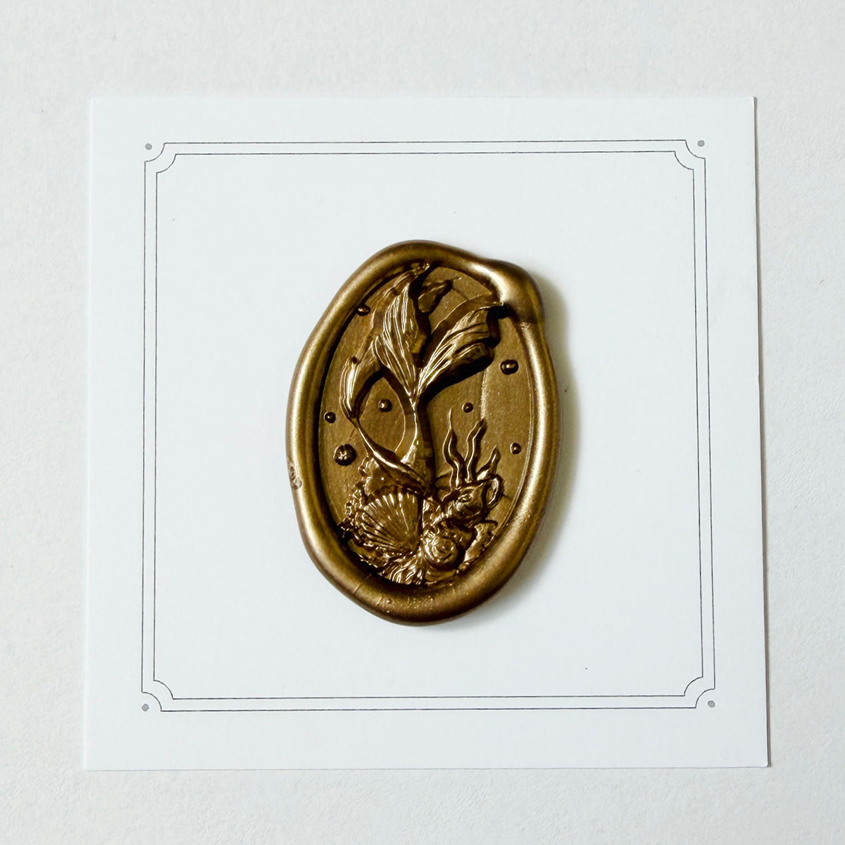 Beneath The Waves Wax Seal Stamp 3-D