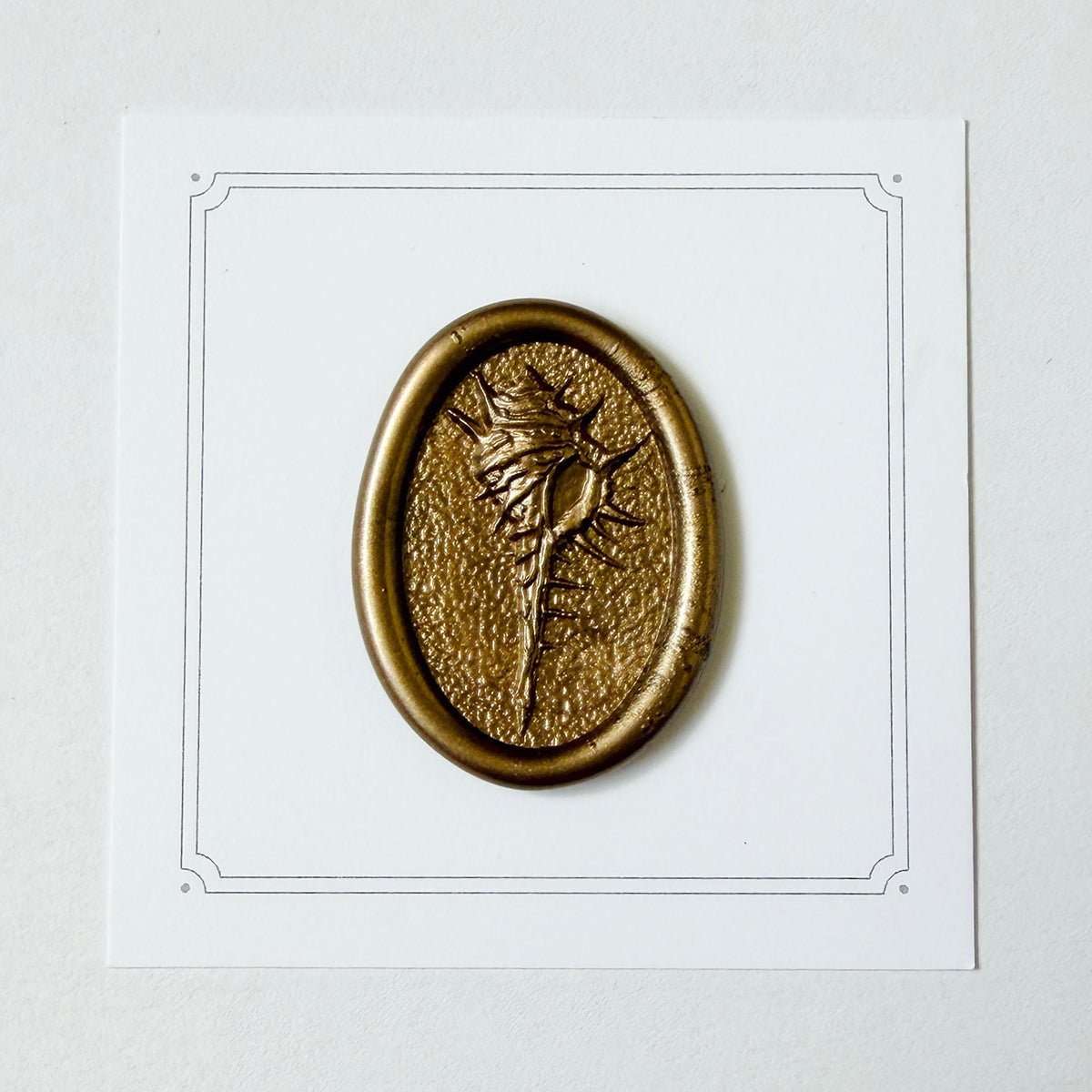 Murex Shell Wax Seal Stamp 3-D