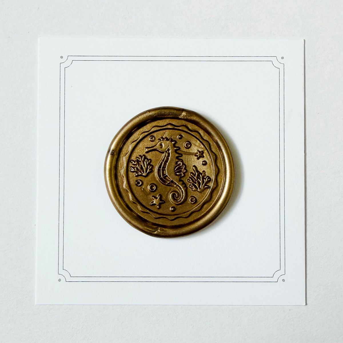 Sea Horse Wax Seal Stamp
