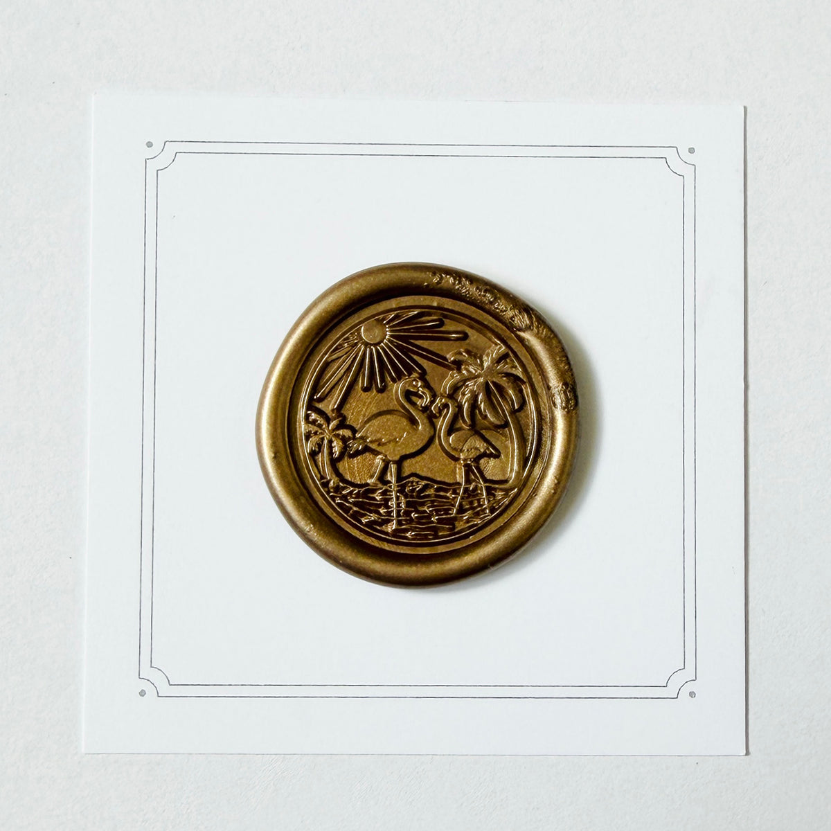 Flamingos Wax Seal Stamp