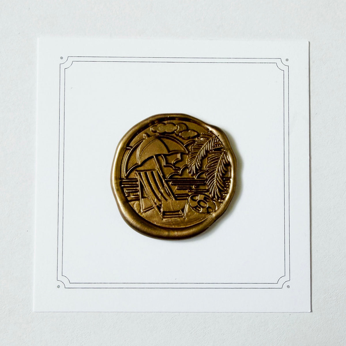 Island View Wax Seal Stamp