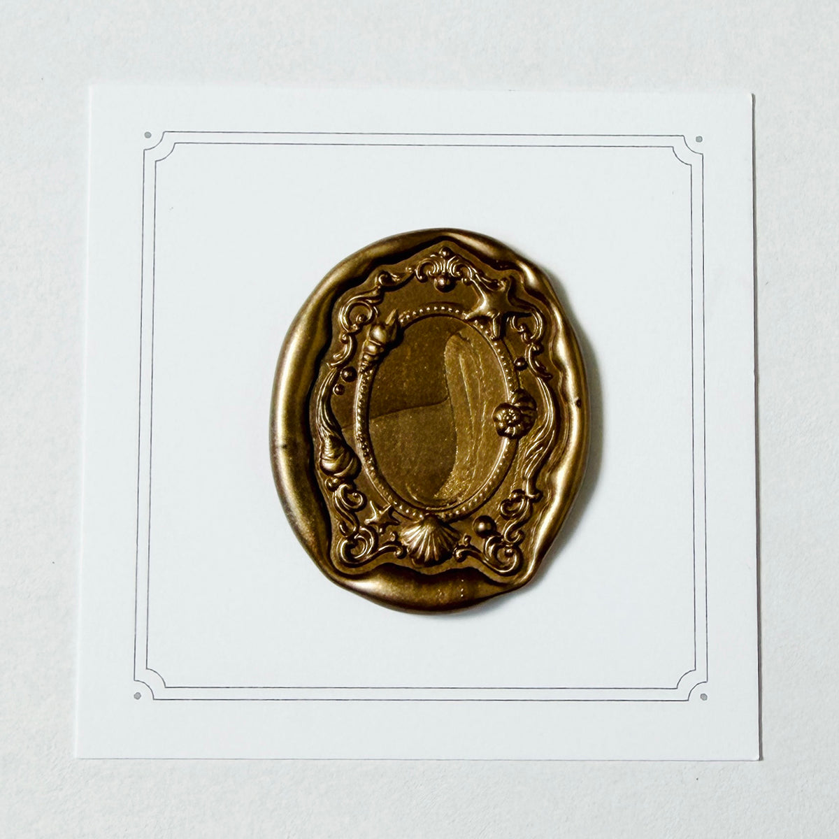 Sea Frame No. 1 Wax Seal Stamp 3-D