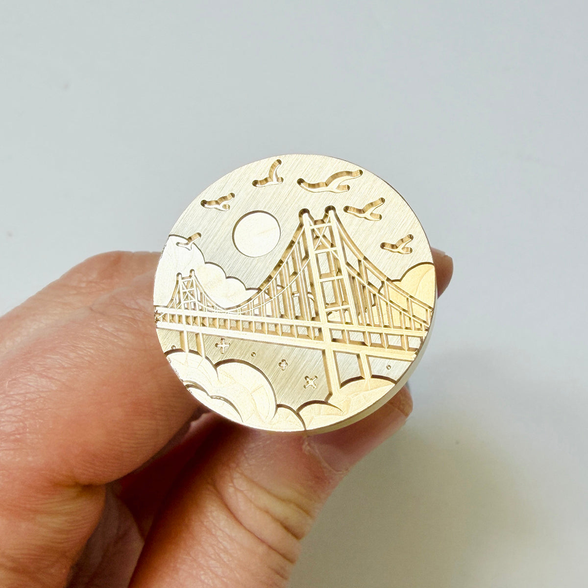 San Francisco Bridge Wax Seal Stamp