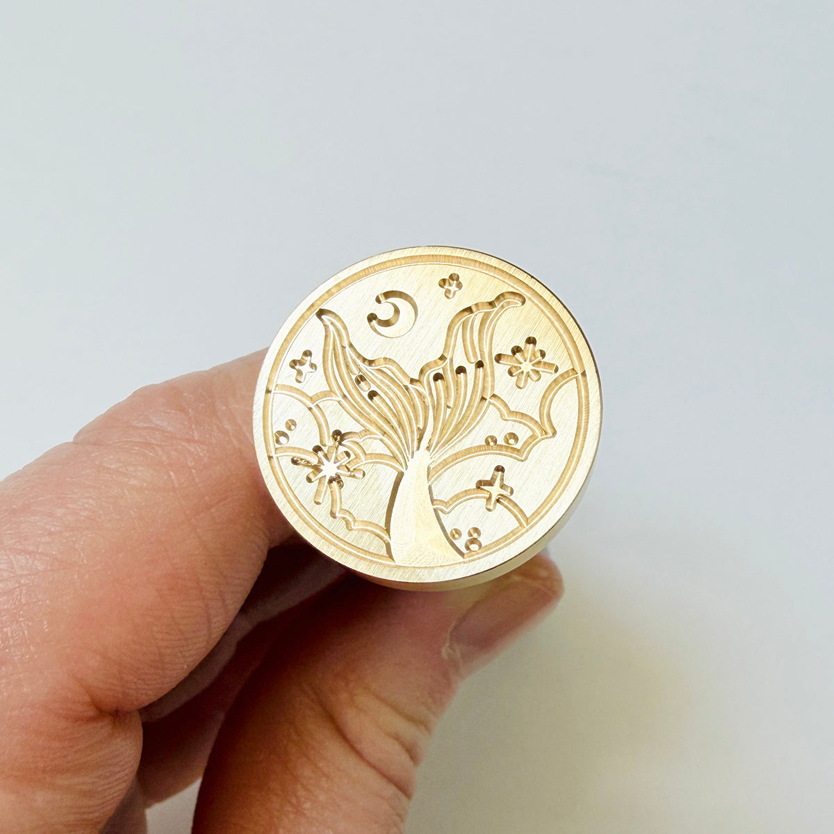 Moonlit Mermaid Tail Wax Seal Stamp