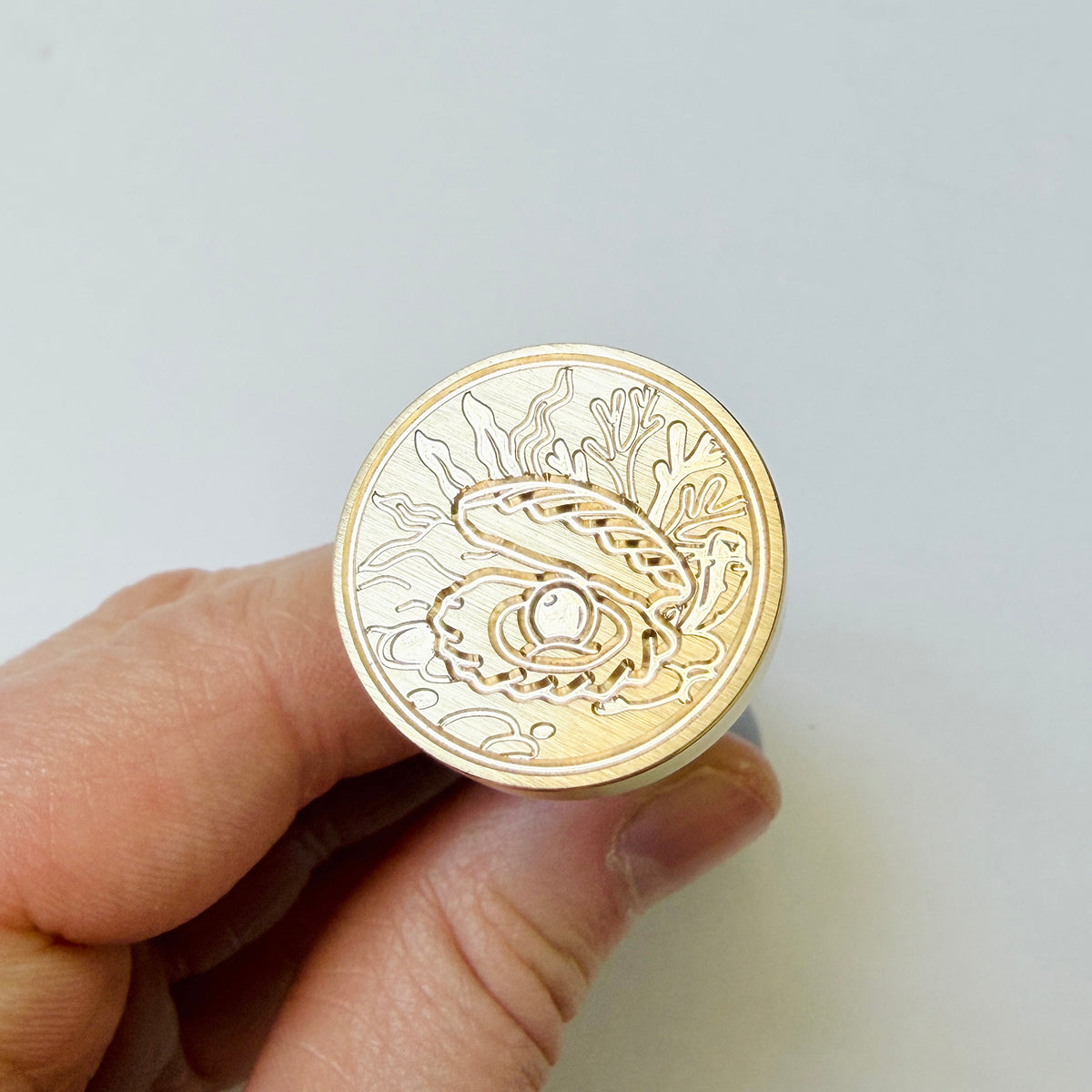 Pearl Oyster Wax Seal Stamp