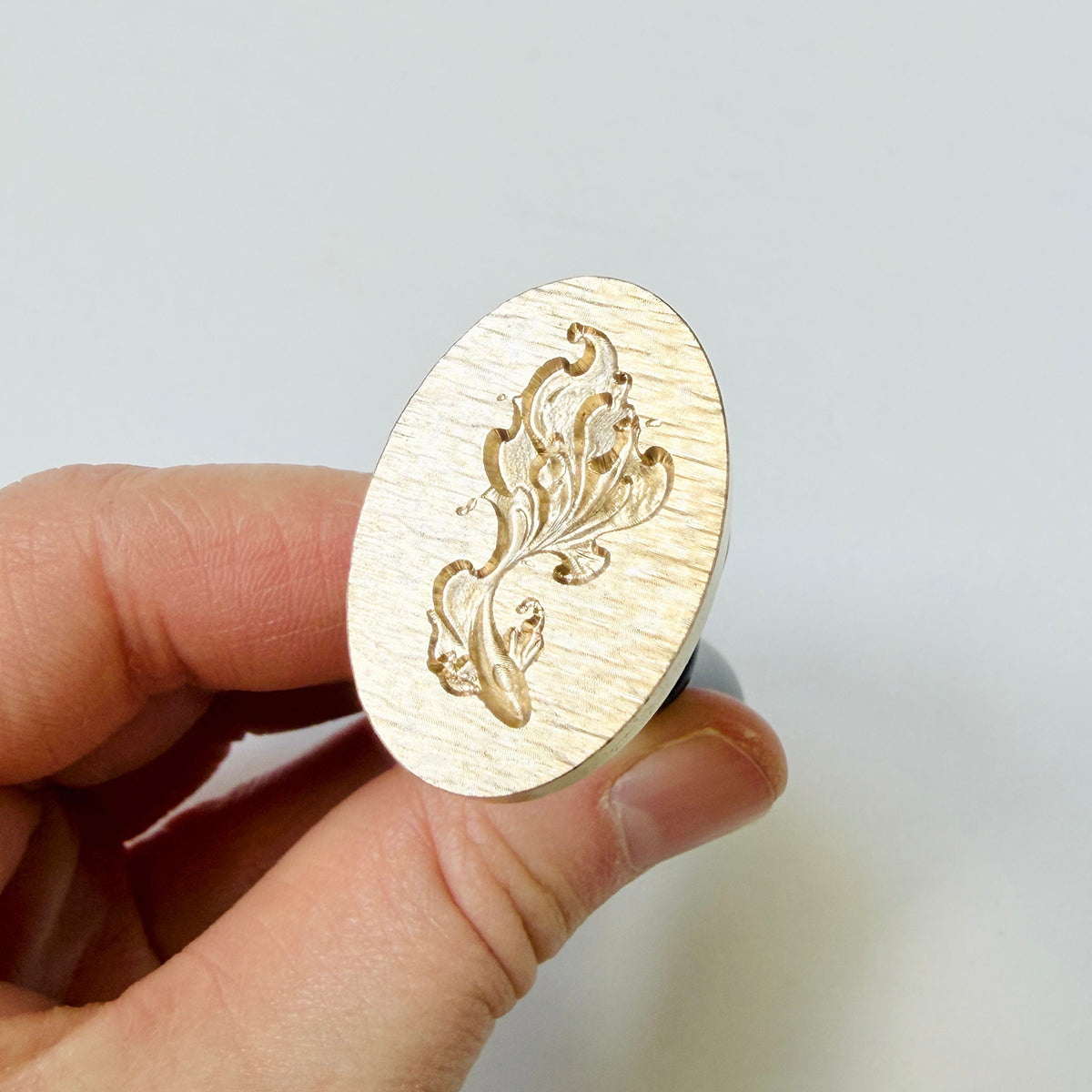 Flowing Fin Goldfish Wax Seal Stamp 3-D