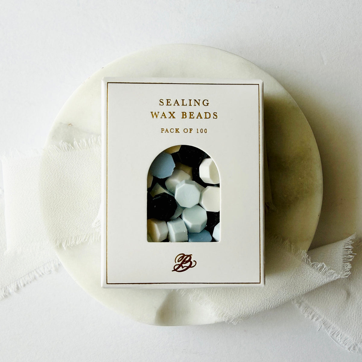 Dusty Blue Blend Sealing Wax Beads