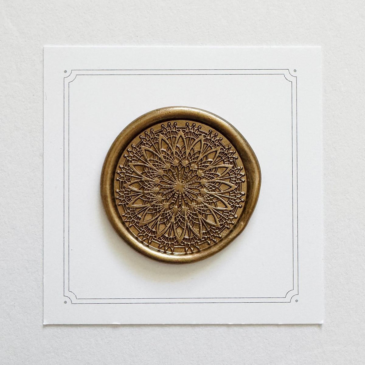 Delicate Lace Wax Stamp