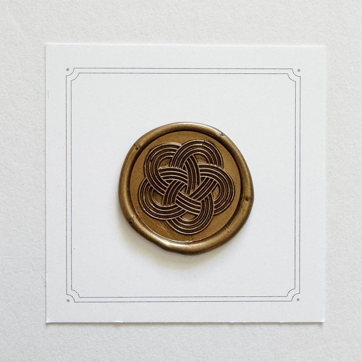 Endless Knot Wax Stamp