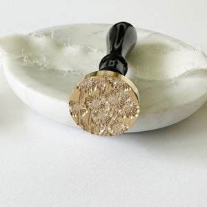 Sunflower Meadow Wax Stamp