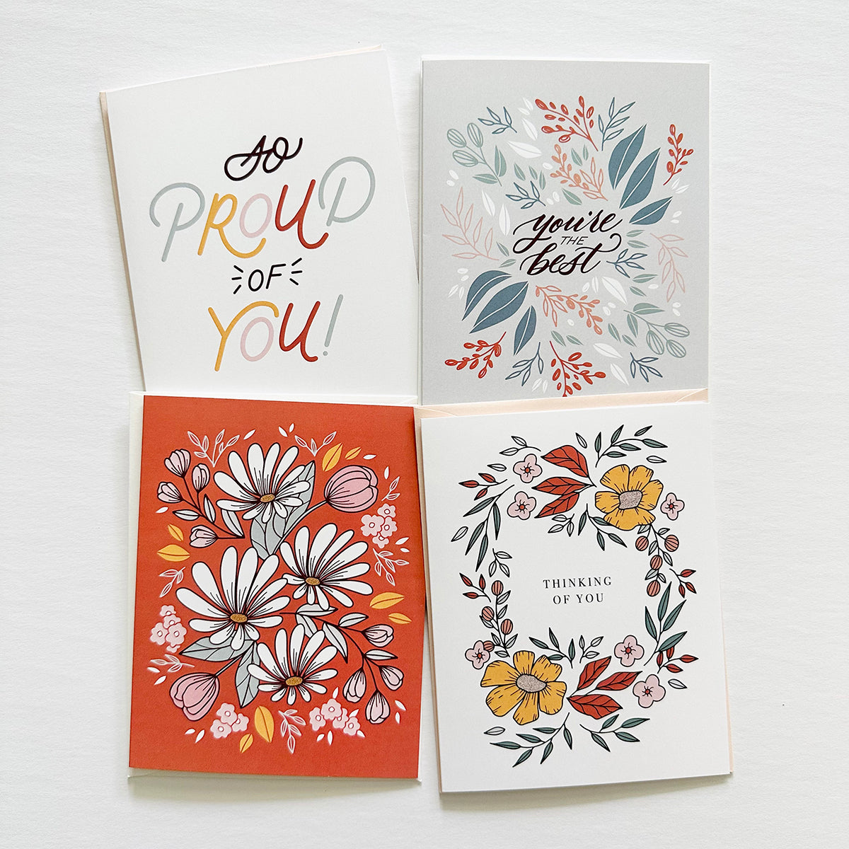 Fall Cards - Set of 4