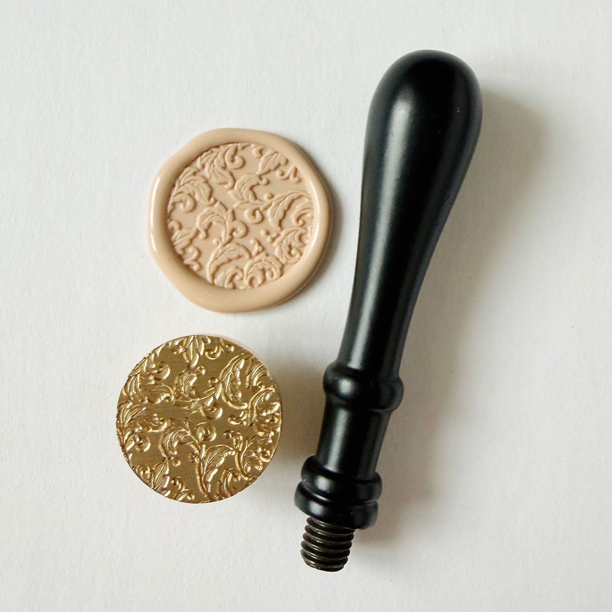 Acanthus Scroll Wax Seal Stamp