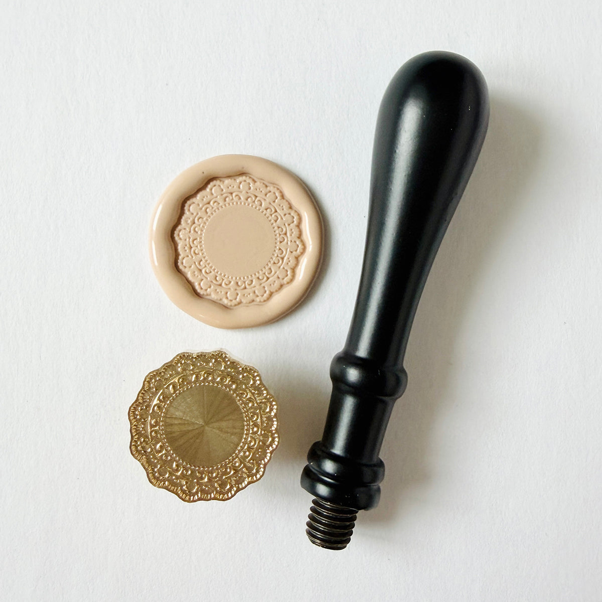 Lace Cameo Wax Seal Stamp