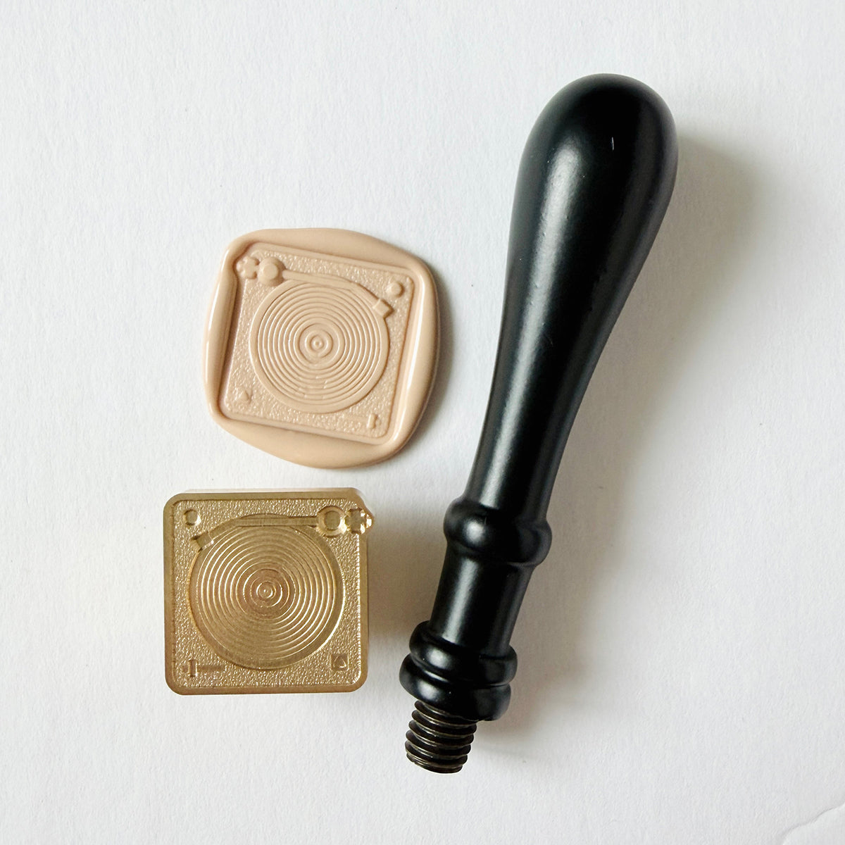 Record Player Wax Seal Stamp