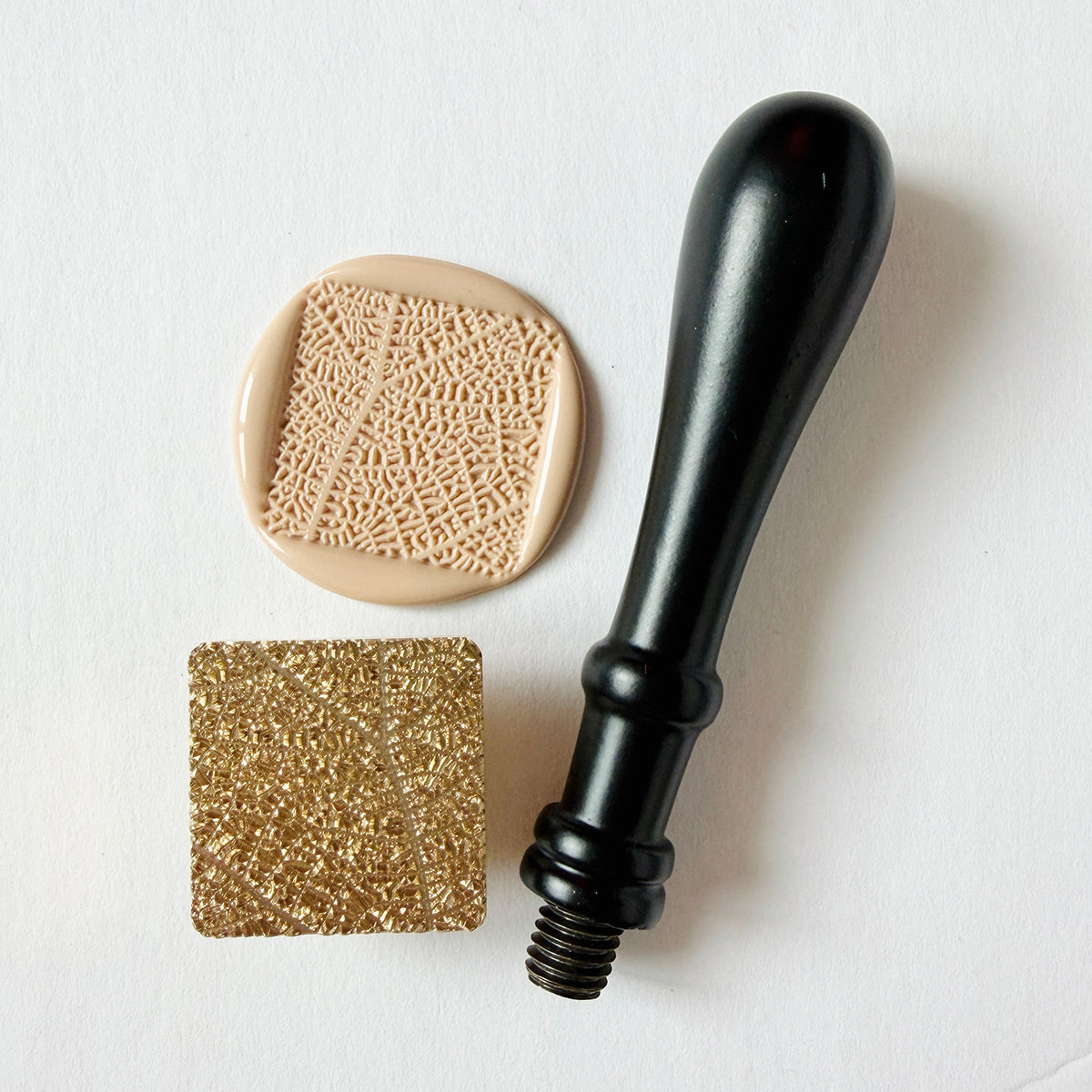 Leaf Print Wax Seal Stamp