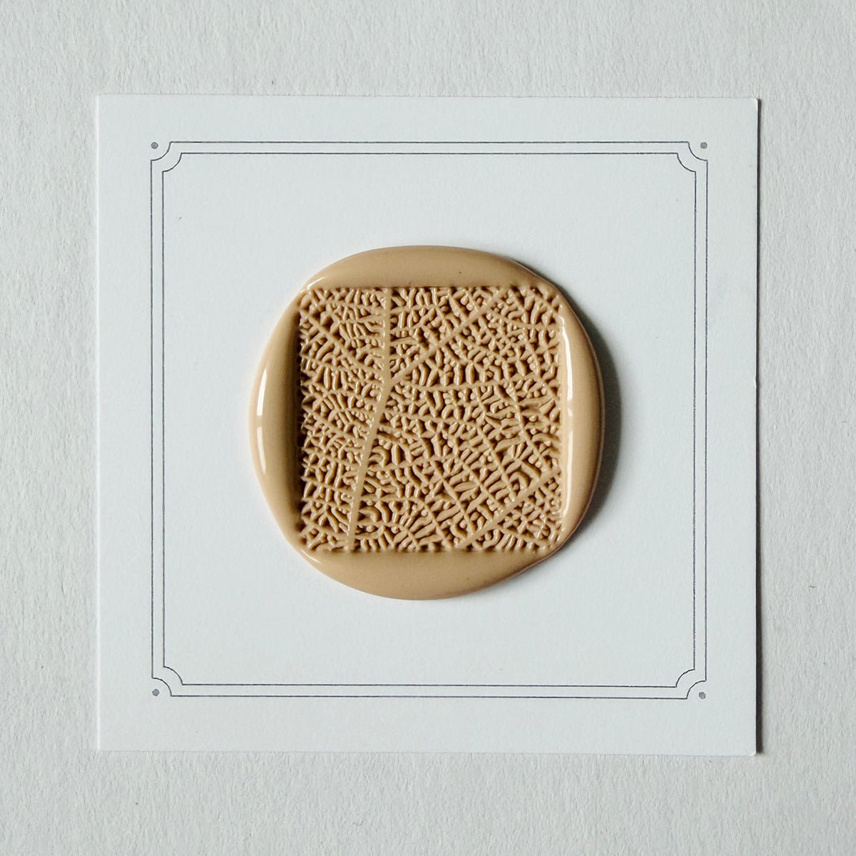 Leaf Print Wax Seal Stamp