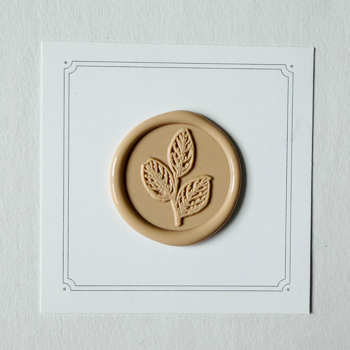 Botanical Leaves Wax Seal Stamp