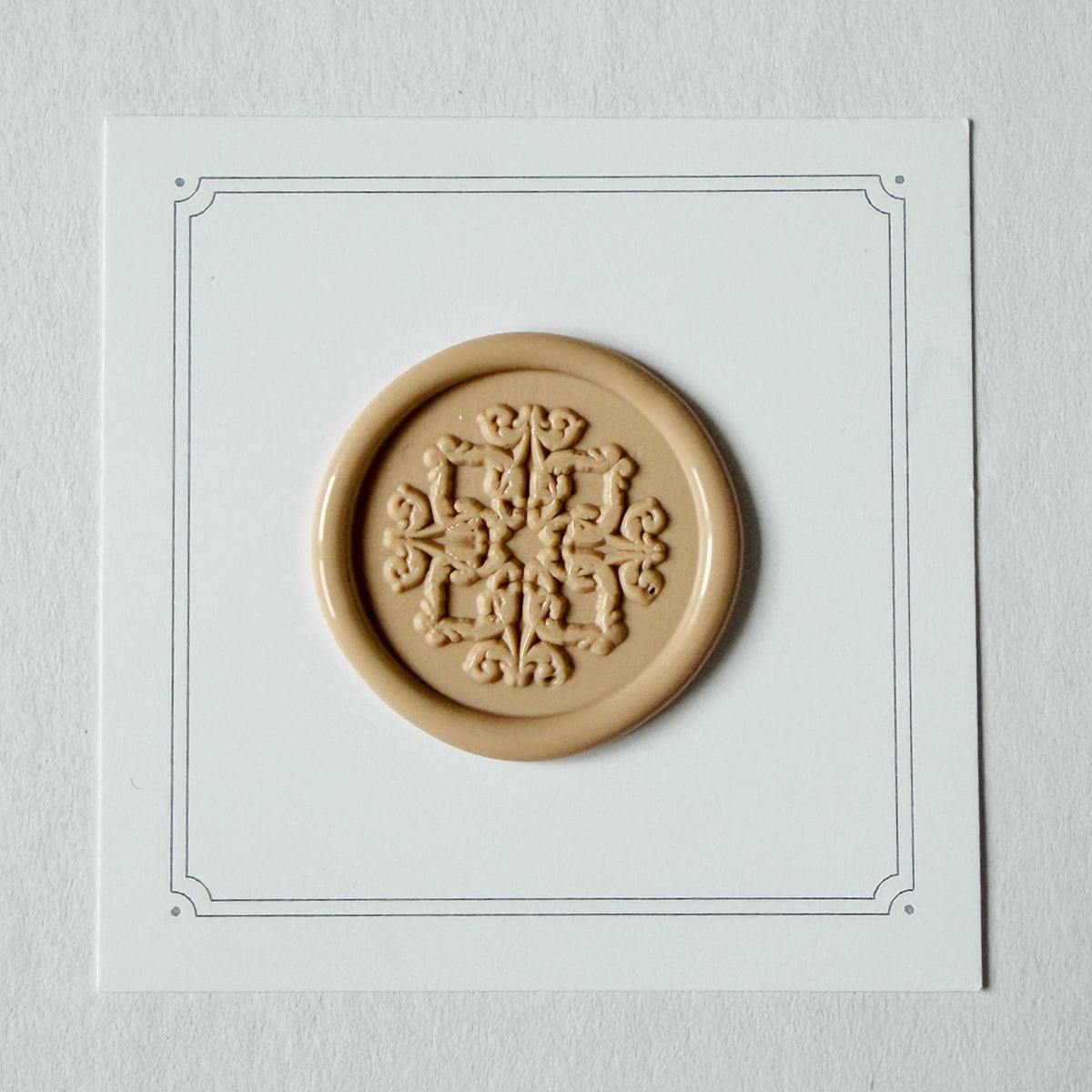 Victorian Filigree Wax Seal Stamp