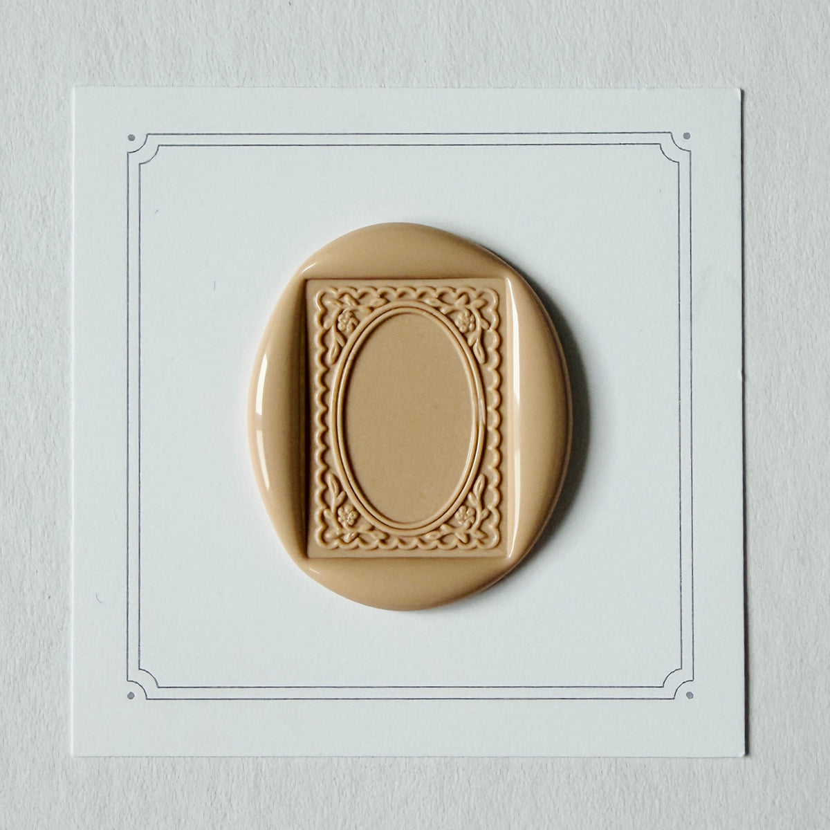 Frame No. 21  Wax Seal Stamp