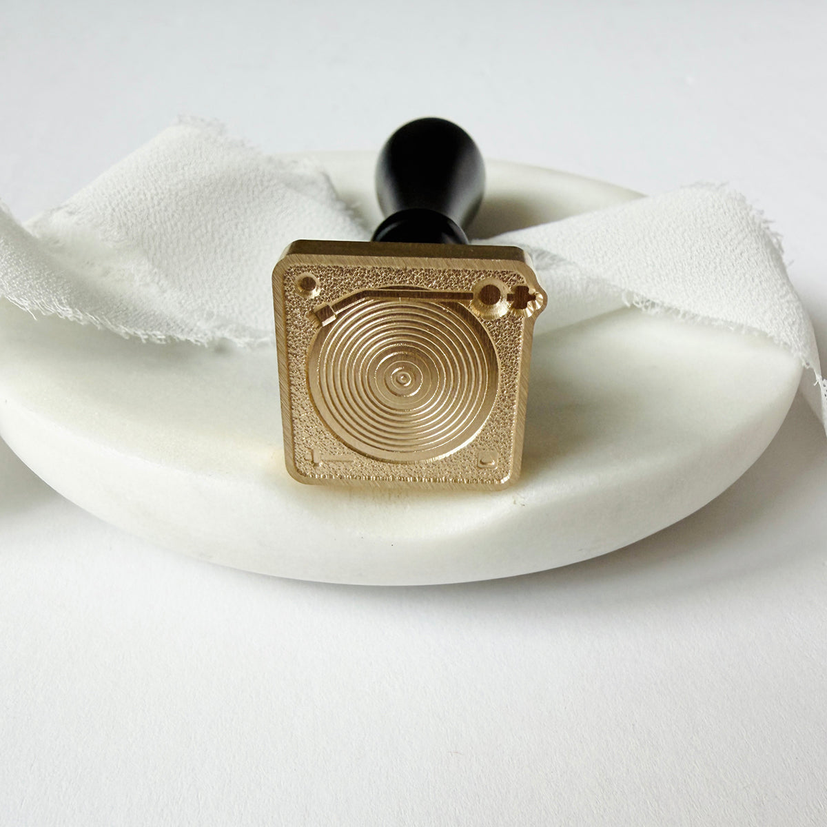 Record Player Wax Seal Stamp