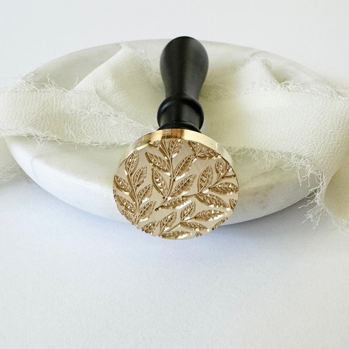 Leaf Wax Seal Stamp